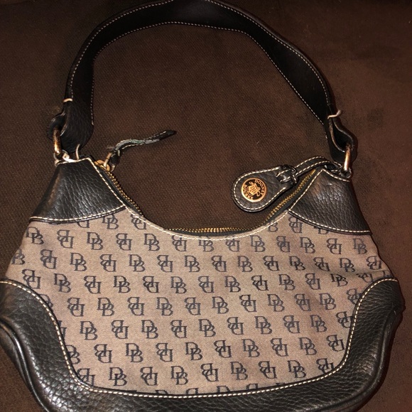 DB Monogram Canvas & Leather Bag - Picture 2 of 2